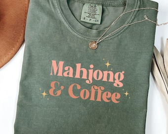 Mahjong Shirt, Matching Mahjong Club Tee, Gift for Mahjong Lover, Funny Mahj Tee, Comfort Colors Mahj Night Shirt, Mahjong Tournament Tshirt