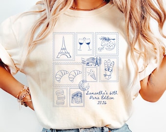 60th Birthday Group Shirt, Parisian birthday, birthday getaway trip T, girls trip tee, 60th Birthday Party T, Bday Team Shirt, Birthday Crew