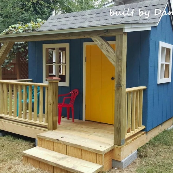 DIY Wendy House-Pläne und Schnittliste (PDF)