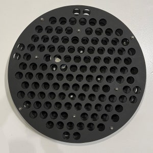 Wall-Mounted Rotating Tattoo Ink Organizer: Holds 122 1oz Bottles