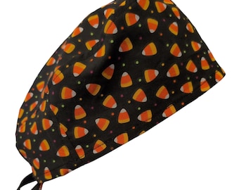 Candy corn skull cap