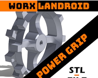 WORX Landroid - Power Grip - Archivo STL para impresión 3D