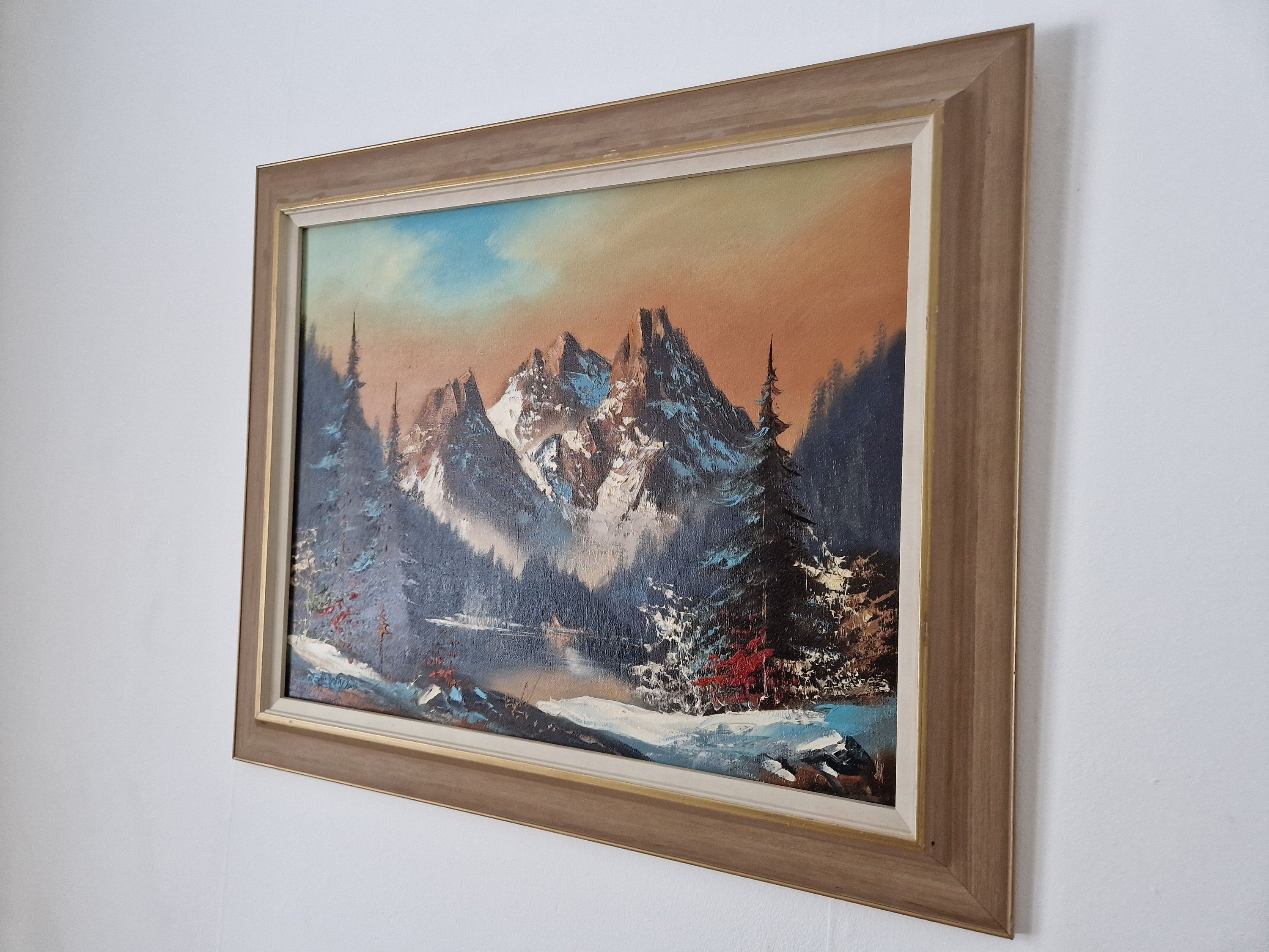 現代アートの「冬のマッターホルン」(3D painting） 現代アートの「冬のマッターホルン」(3D painting） 3D art