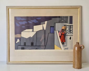 Lars Normann Eskimo Family, Original Old Art Print 39s - Etsy
