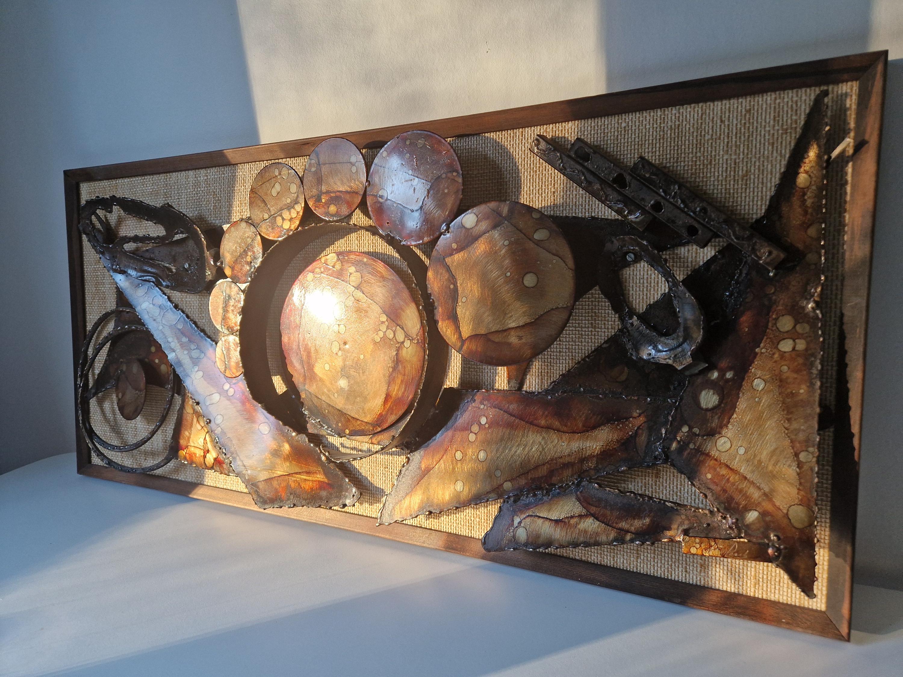 Original Brutalist Wall Art | Henrik Horst | Signed | Danmark