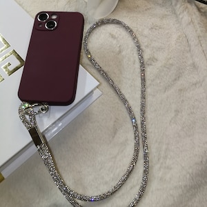 Cordón universal para teléfono, hecho a mano y personalizable, correa desmontable y diferentes longitudes.