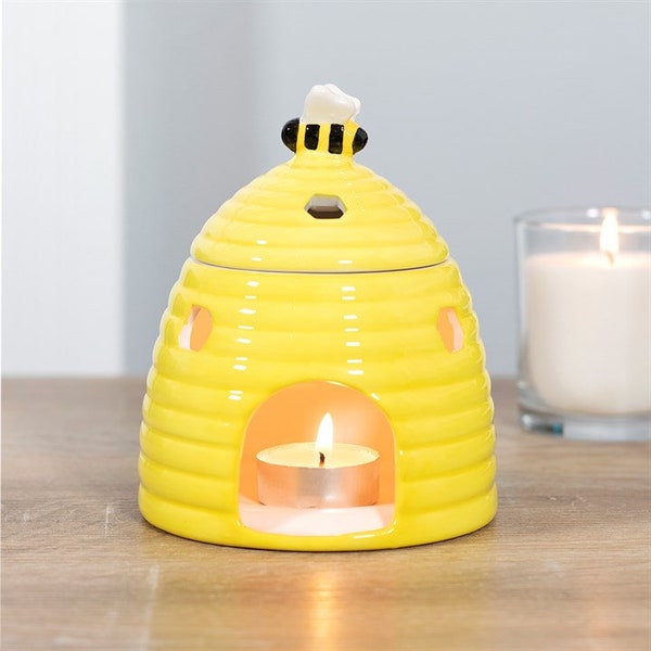 Beehive Oil and Wax Burner - Available in White or Yellow