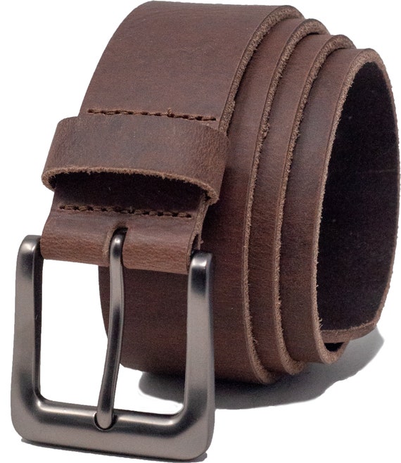 〈美品〉VOLK V-9 LEATHER BELT ブラウン Full Grain Leather 38mm Belt by Ashford Ridge (1.5