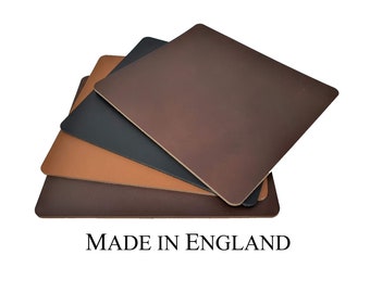 Full Grain Leather Mouse Mat Made in England by Ashford Ridge