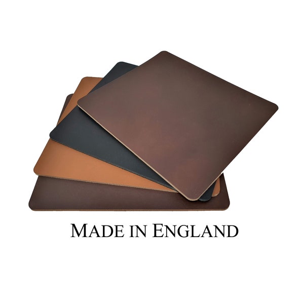 Full Grain Leather Mouse Mat Made in England by Ashford Ridge