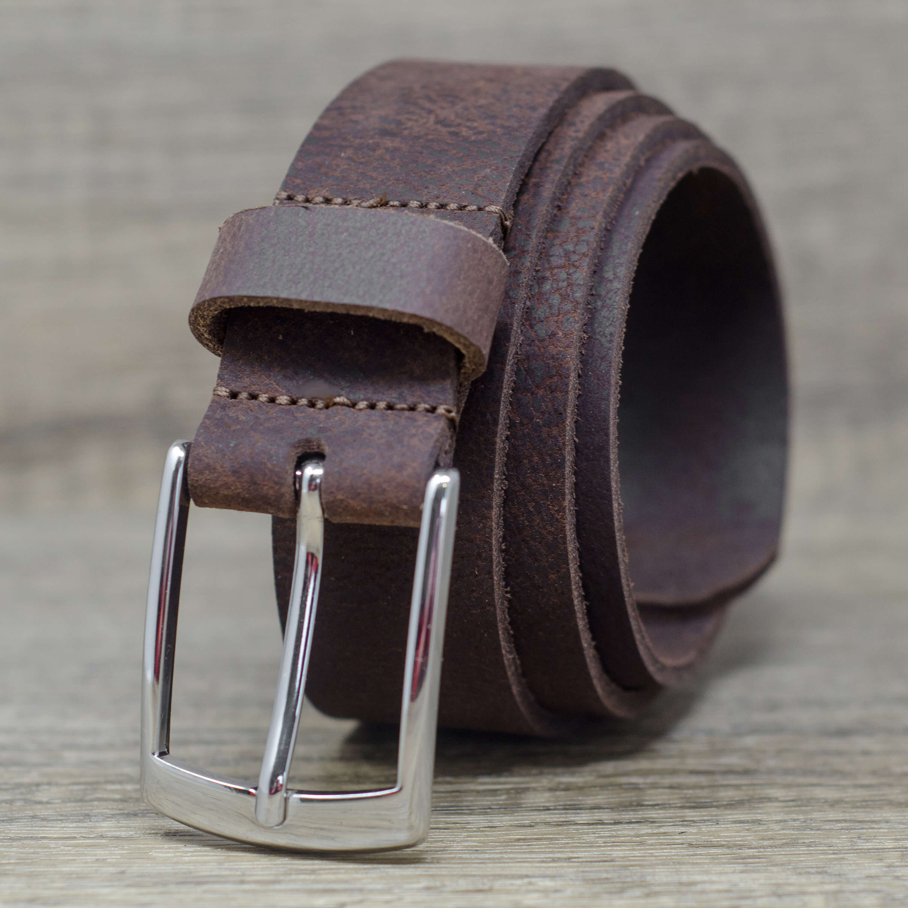 Full Grain Leather Belt: Antique Brown Ashford Ridge Horse  Vintage Ashford Ridge Genuine Leather Women\'s brown Western Belt Size 36\
