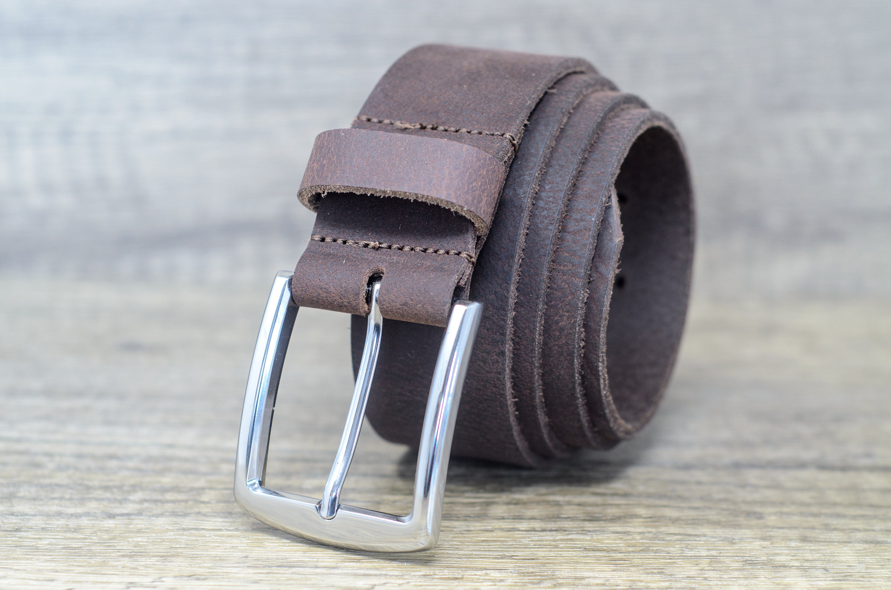 Vintage Ashford Ridge Genuine Leather Women\'s brown Western Belt Size 36\
