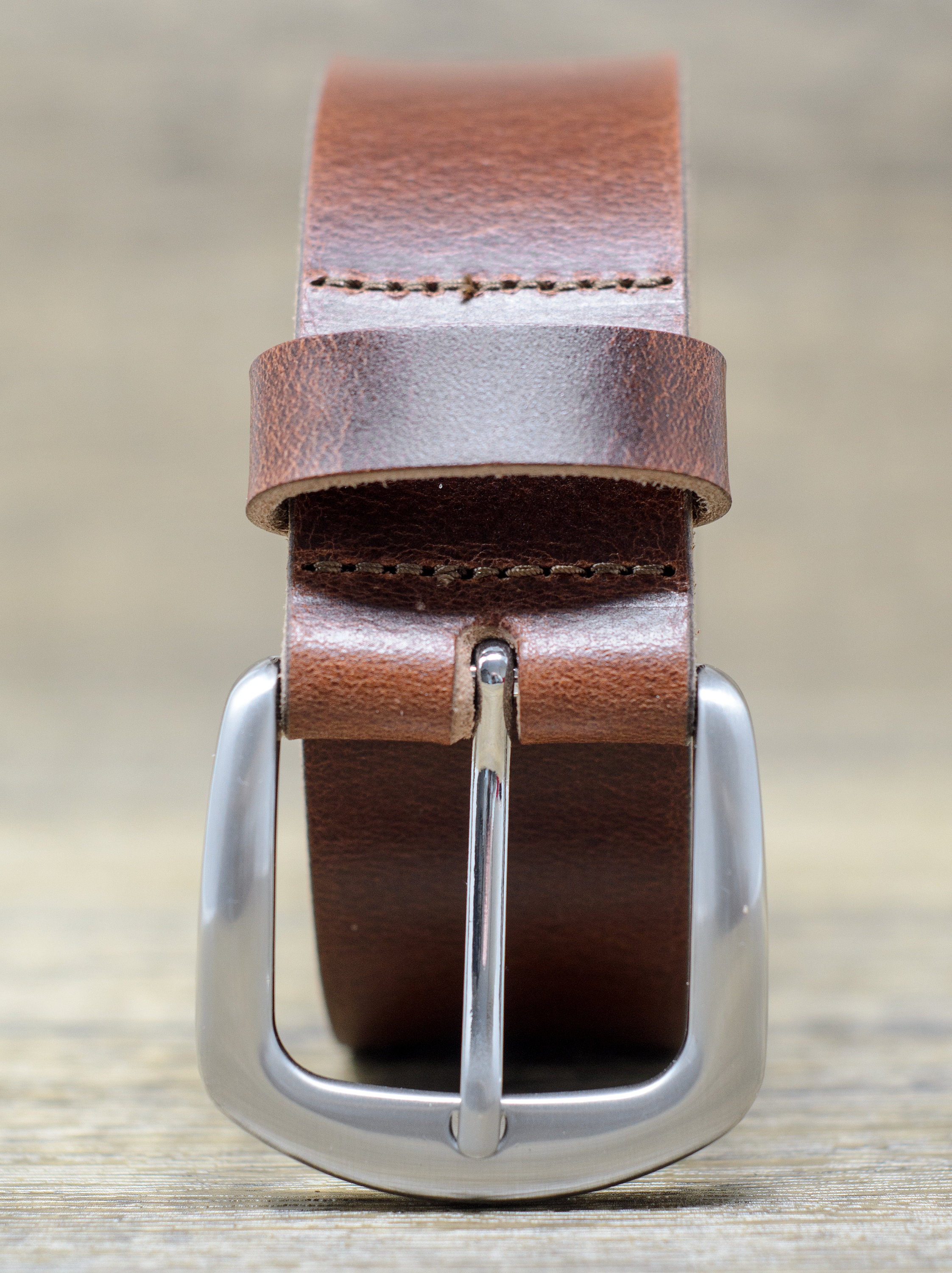 Vintage Ashford Ridge Genuine Leather Women\'s brown Western Belt Size 36\