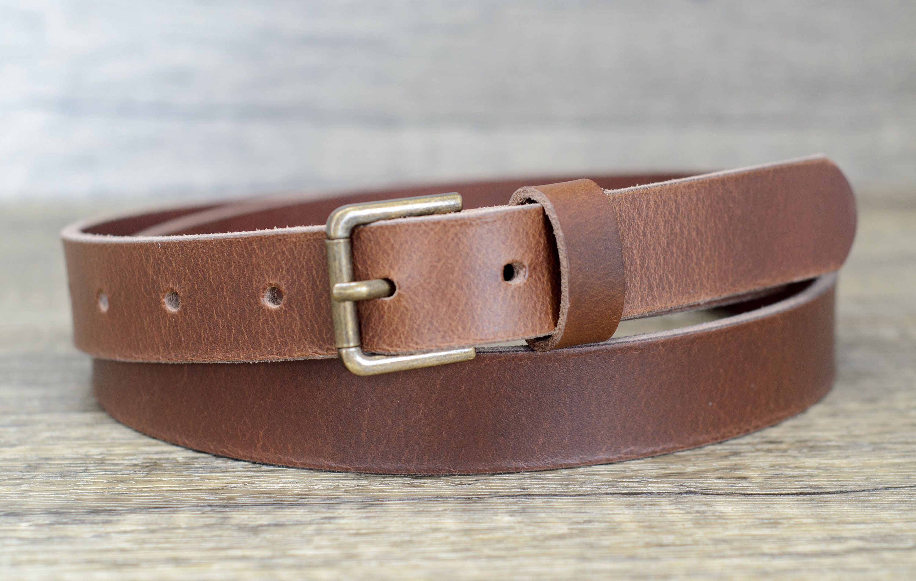 Cinturón De Cuero Para Hombre Ashford Ridge: 38 Mm, Negro O Marrón, Tallas De 81 A 152 Cm, Costura Reforzada