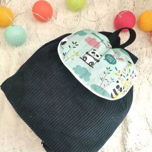 Sac à dos enfant maternelle. personnalisation prénom offerte / sac avec doublure pour une meilleure tenue