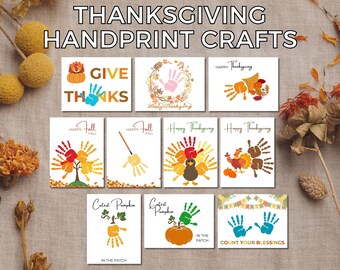 Erntedank Erntedank Handabdruck Kunst Bündel, Herbst Handabdruck Kunsthandwerk, Kindergarten Andenken