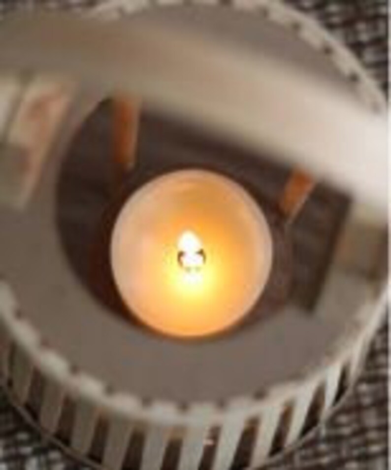 Bamboo Lantern Candle Holder Handmade Home Decor Waven Etsy