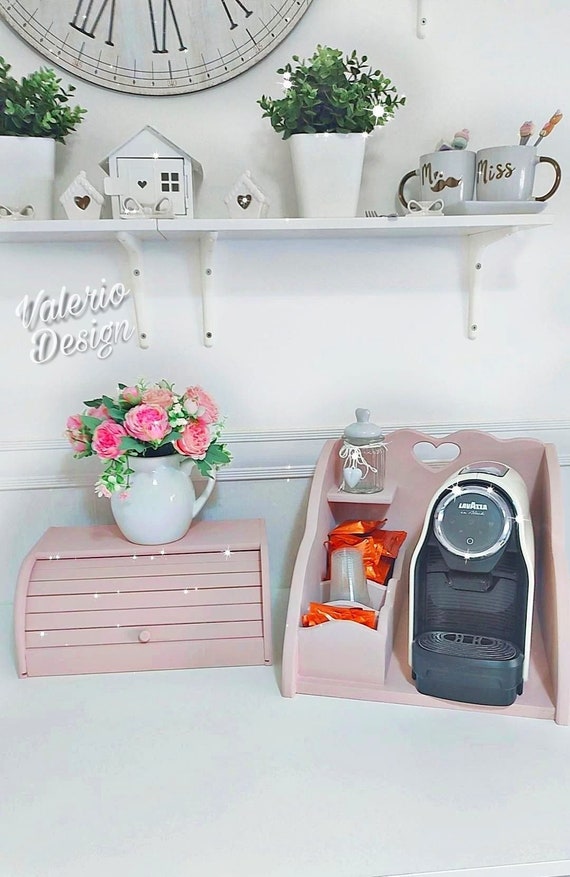 Coffee Machine Cabinet, Pod Holder, Coffee Machine Dispenser, Coffee Corner  Organizer, Coffee Machine Holder -  UK