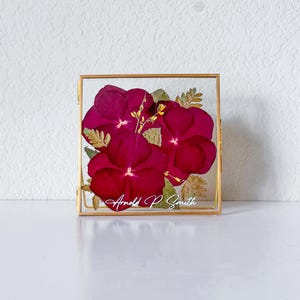 Funeral Flower Preservation | Celebration of Life Flowers | Memorial Keepsake Frame