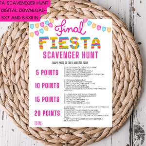 FIESTA FINAL Búsqueda del tesoro para despedidas de soltera l Juego minimalista para despedidas de soltera l Descarga digital instantánea l Juego para fiestas y bebidas l Imprimible