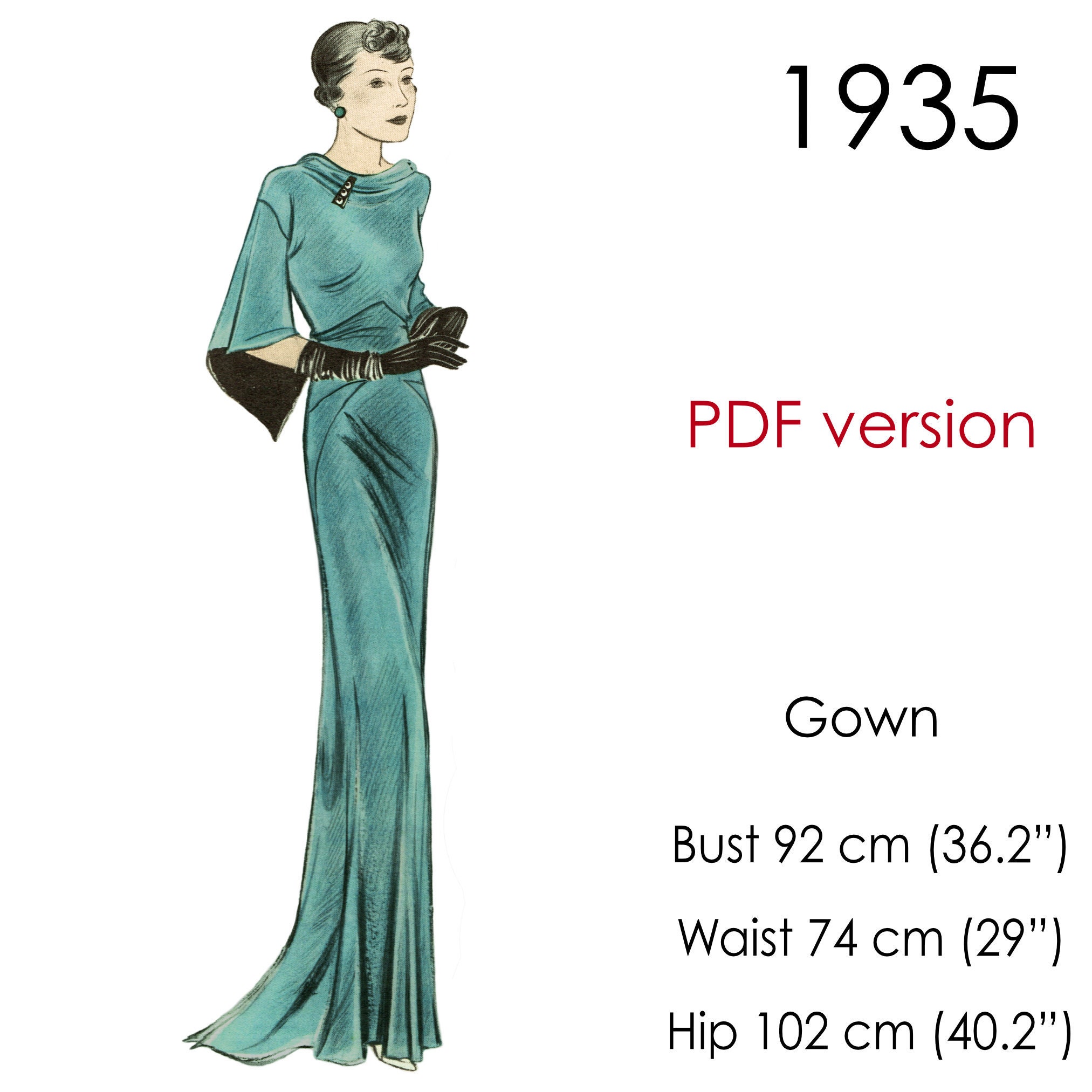 1930s bias cut dress pattern Looking for similar 1930s style dress! : r/sewing