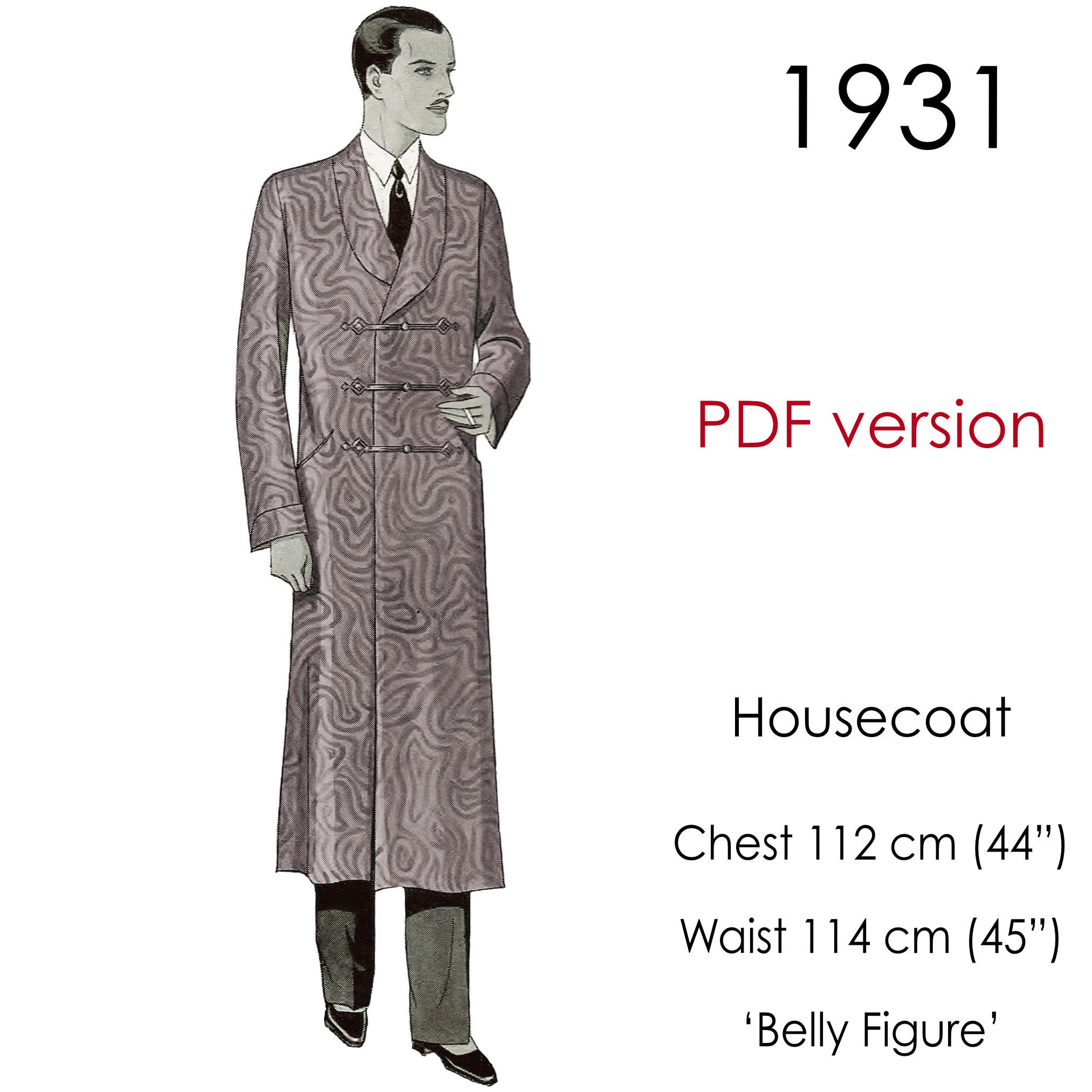 1930s Smoking Jacket - Etsy