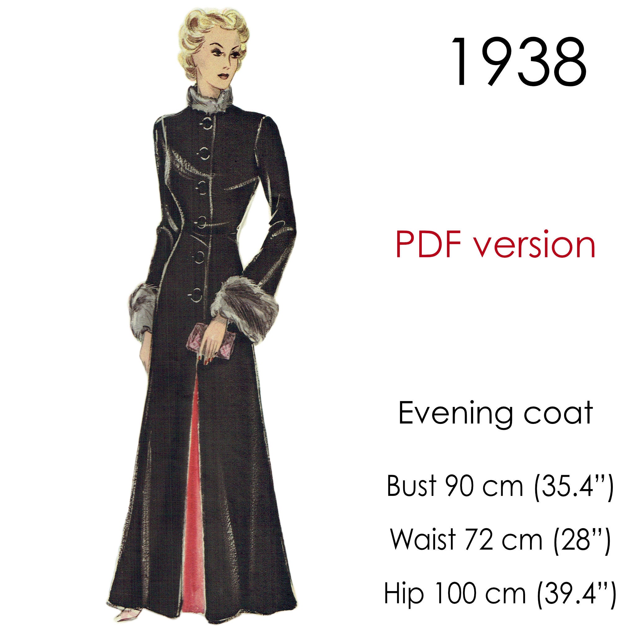 Long Evening Coat Etsy UK