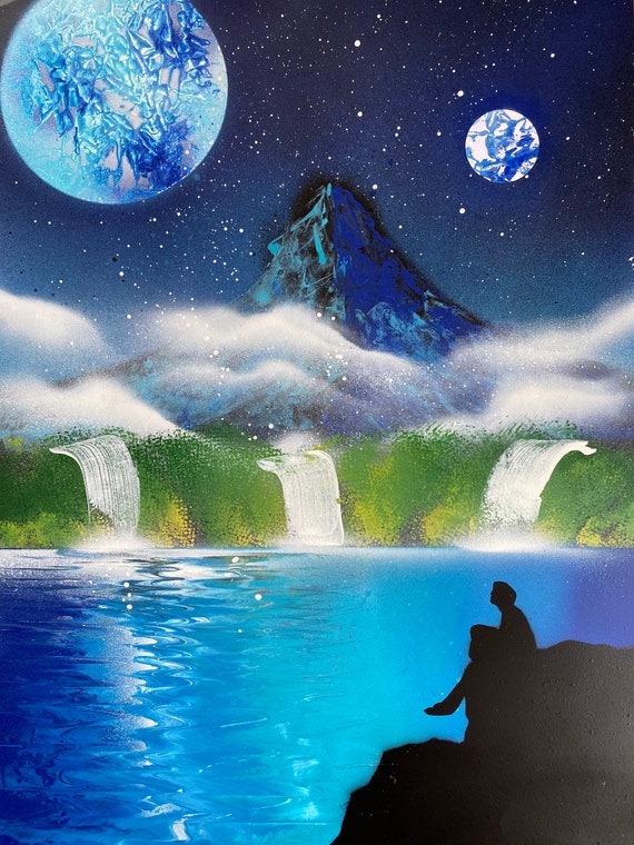 Spray Paint Art Nature