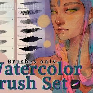 27 aquarelpenselen voortplanten | Direct downloaden | Artbylouris