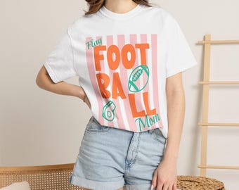 Camiseta Comfort Colors para mamás que juegan al fútbol americano sin contacto / Camiseta de fútbol americano sin contacto / Camiseta de fútbol americano sin contacto