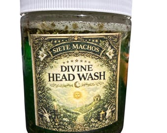 Siete Macho Crystal Infused Crown Wash