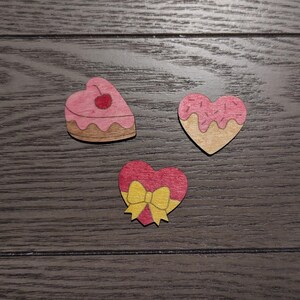Valentine&#39;s Foods - Mini Fridge Magnet Set