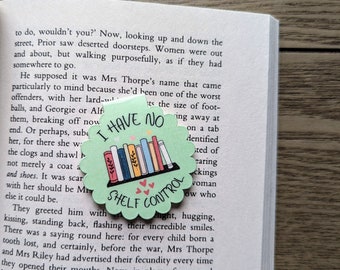 No Shelf Control - Magnetic Bookmarks