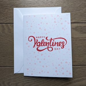 Corazones - Tarjeta de felicitación