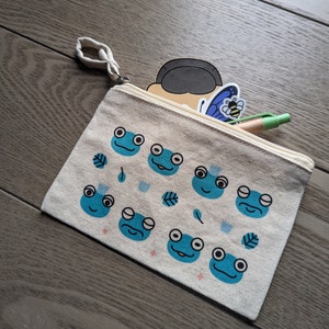Frogs - Canvas Pouch