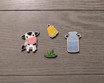 Cow - Mini Fridge Magnet Set