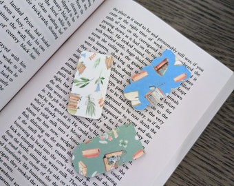 Libri floreali - Segnalibri magnetici