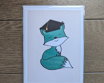 Zorro Verde - Graduación Tarjetas de felicitación