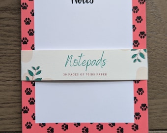 Paw Prints - Notepads