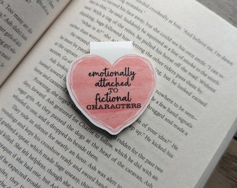 Emotionally Attached - Magnetic Bookmark