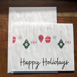 Ornaments - Greeting Card
