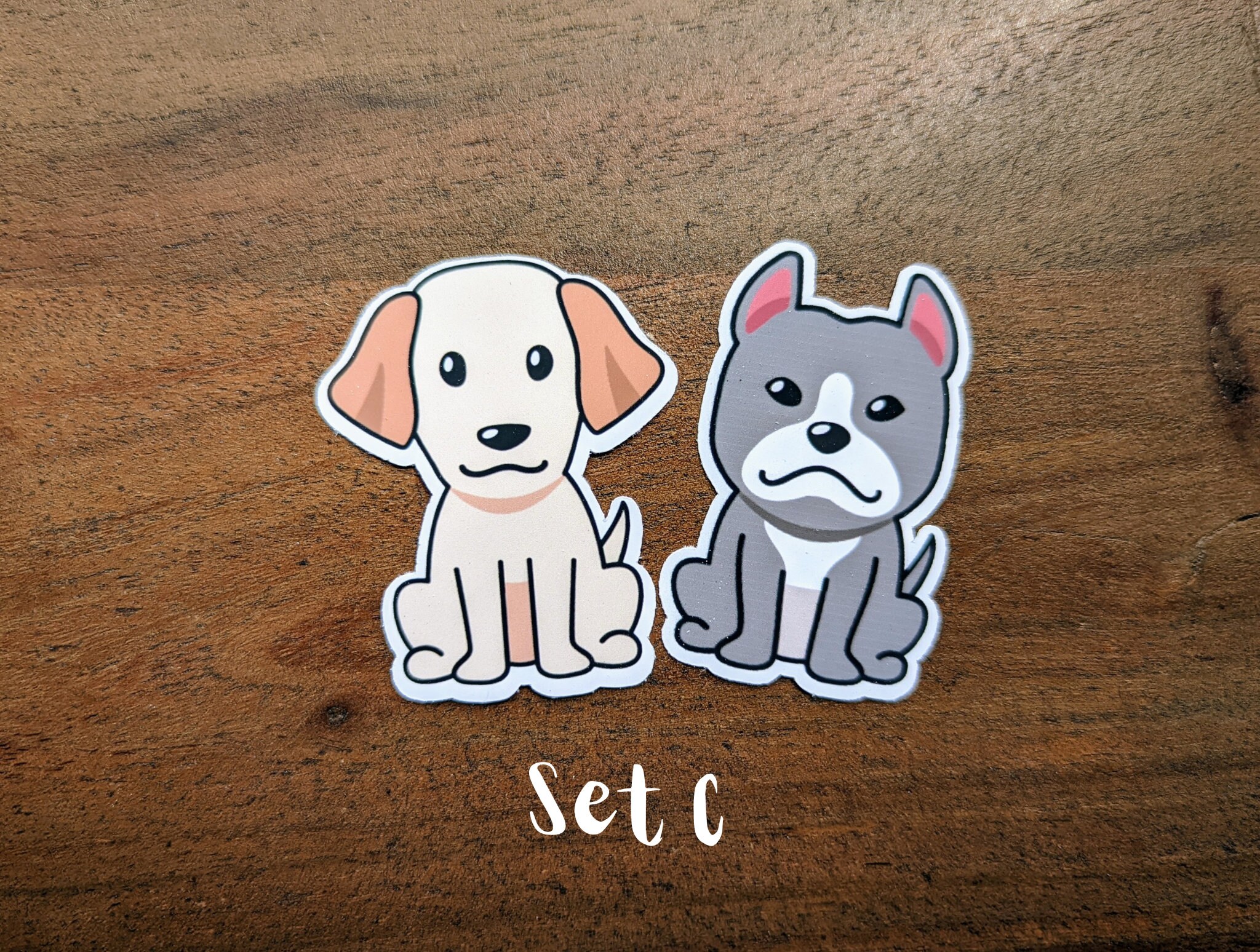 Okay Dog Sticker Dog Vinyl Sticker Sets - Etsy