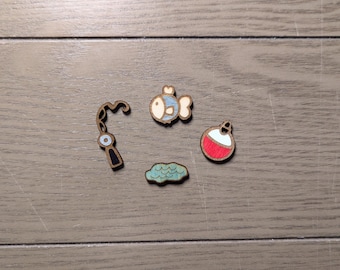 Fishing - Mini Fridge Magnet Set