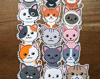 Cat Vinyl Sticker Sets