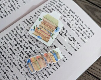 Book Stacks - Magnetic Bookmark Set