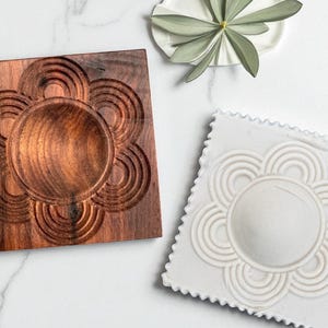 Ravioli Mold, Artistic Pattern Pasta Maker, Solid Hardwood Kitchen Tool, Handcrafted Homemade Pasta, Gift Idea