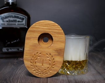 Custom Whiskey Smoker, Personalized Whiskey Barrel Infusion Kit, Barrel Smoked Cocktails, Gift for Mixologists