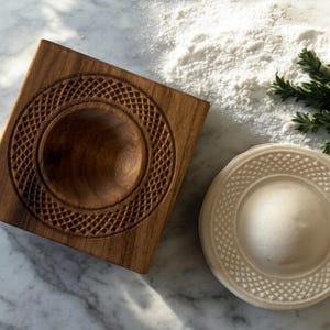 Ravioli Mold, Artistic Pattern Pasta Maker, Solid Hardwood Kitchen Tool, Handcrafted Homemade Pasta, Gift Idea