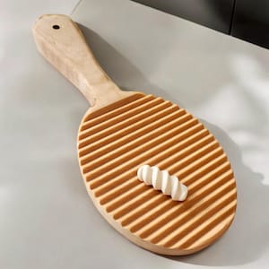 Handmade Gnocchi Board, Wooden Pasta Maker, Kitchen Utensil, Italian Cuisine, Chef&#39;s Tool