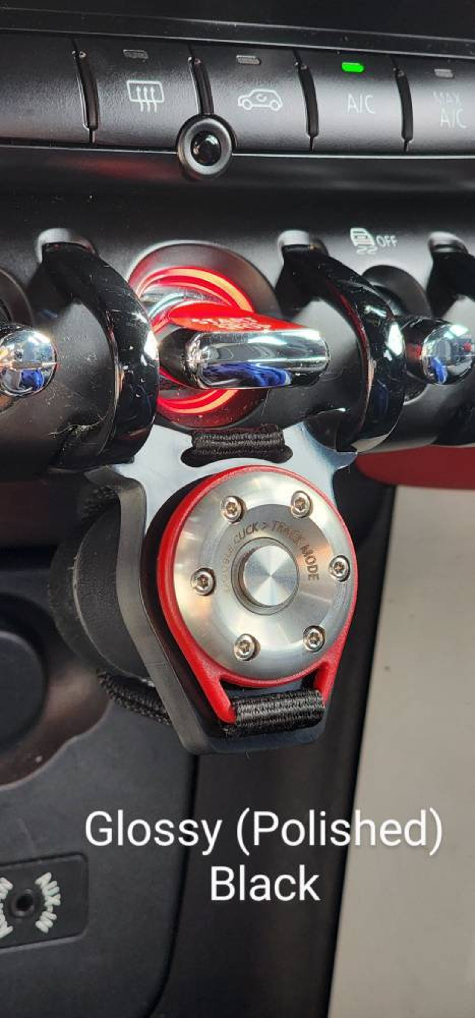 Easy Slidein Pro Exhaust Remote Control Button Holder Dash Mount JCW